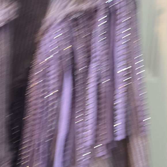 POL Purple Corduroy Jacket with Fringe - Picture 3 of 4